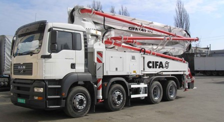 Concrete pump trucks от Ibbo: 