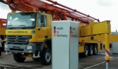 Concrete pump trucks от NT: mercedes 1 photos