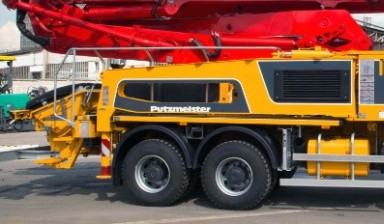 Concrete pump trucks от Nata: M-8-5 1 photos