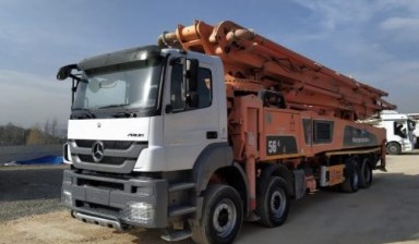 Concrete pump trucks от UAE: mercede 1 photos