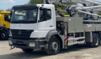 Concrete pump trucks от CMA: mercedes 1 photos