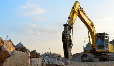 Rock breaker machine от Sup: Komatsu 1 photos