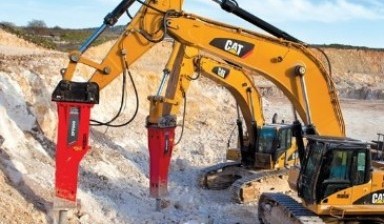 Rock breaker machine от Lindeninternational: Caterpillar 1 photos